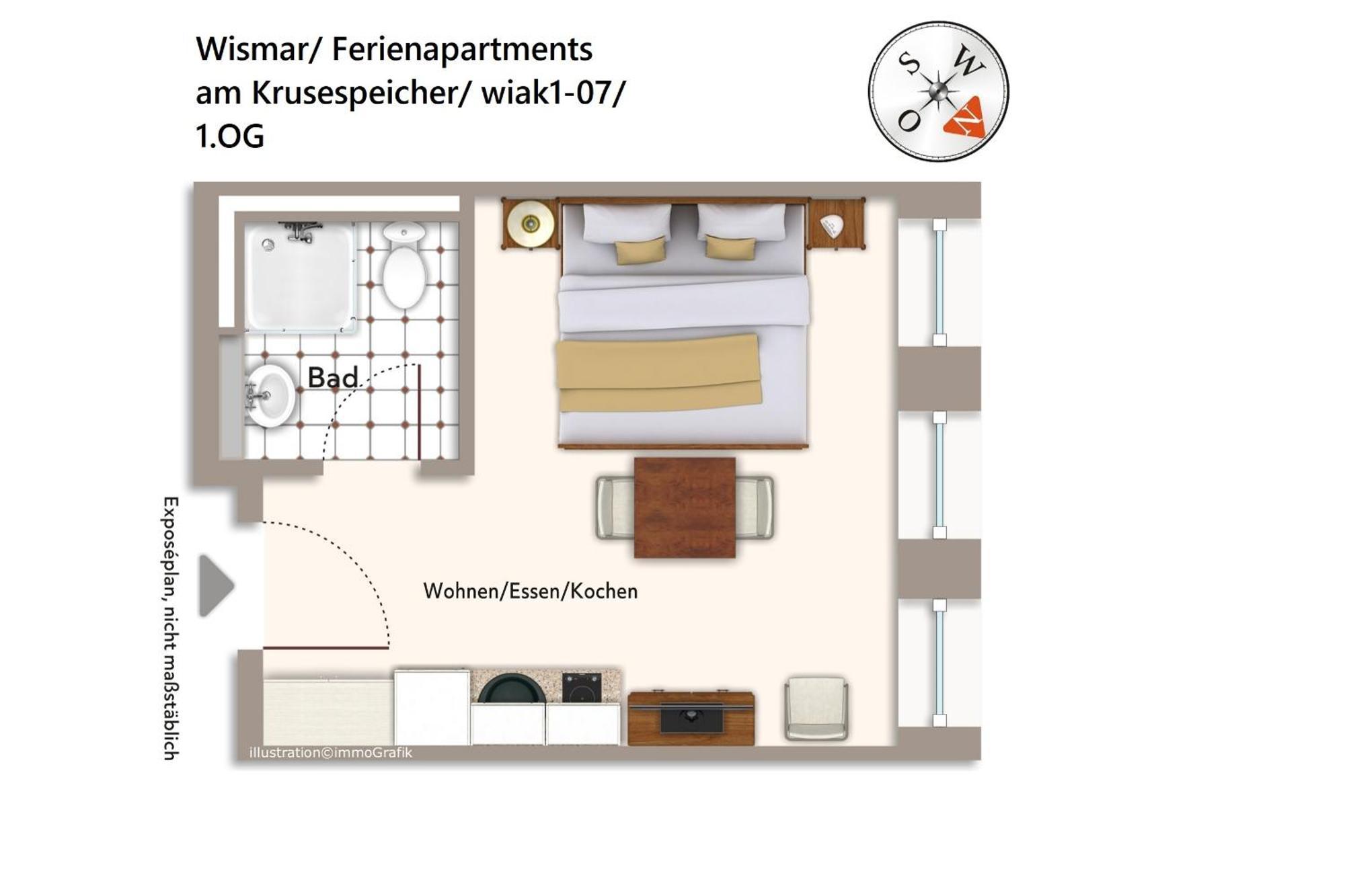 Ferienapartments Am Krusespeicher Ferienapartments Am Krusespeicher 1-07 Wißmar Extérieur photo